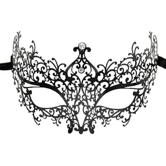 Lady Of Luck Kvinders Maskeradebold Blondermaske Sexy Venetian Maskerade Karneval