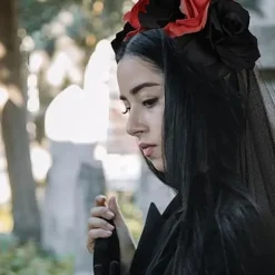 Lange Hovedbeklædningshandsker Horror Tema Kostume Tilbehør