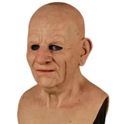 Latex Gammel Mand Halloween Rekvisitter Cosplay Party Realistiske Helmasker (FMY) Old Man A