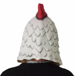 Latex Hanekostume til Voksne - Kylling Hanekostume Maske til Halloween