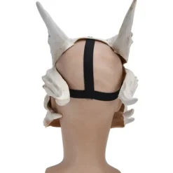 Latex Simulation Dinosaurie Kranie Maske Hovedbeklædning Halloween Kostume Fest Cosplay Rekvisitter Dekoration