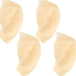 Latex Skaldepander til Voksne - 4 stk. Realistisk Skaldet Hoved Paryk Hætte til Kostume & Makeup