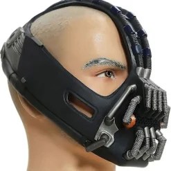 [LCS]Mask New Edition The Dark Knight Rises Kostume Tilbehør 1 stk-sort