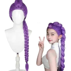 [LCS][SC]2026 Ny Modte Demon K-pop Hunters Kostym Rumi Peruk Mira Zoe Realistisk Anime Cosplay Peruk för Cosplay Konvention