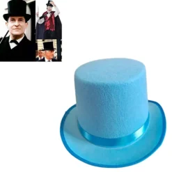 [LCS]Vintage Derby Hat Magician Kostume Cosplay Halloween Rekvisitter Festartikler Gentleman Ringmester Rolleleg Mænd Kvinder orange