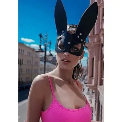Læder Katte Maske til Kvinder Sexet Halvt Ansigt Øjenmaske Cosplay Kostume Rekvisitter Fest Maskerade Tilbehør
