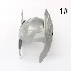 LED-lysende lyde Thor Hammer hjelm maske børn cosplay legetøj actionfigur forsyninger