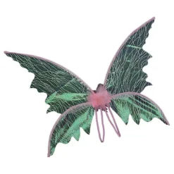 [LLC] Kvinder Piger Sommerfuglevinger Gnistrende Gennemsigtige Halloween Kostumer DIY Justerbar Cosplay Organza Christ Pink
