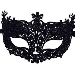 Luksus venetiansk maskerademaske Kvinder Piger Sexet Fox Eye Mask F Gold ONESIZE
