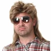(Lysebrun) Herre Parykker 80'er Kostumer Fancy Party Tilbehør Cosplay Paryk