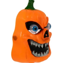Lysende Cosplay Maske til Maskeradefester Orange Plastik til Halloweenfest 1 Sæt