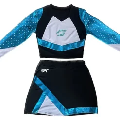 Maddy Euphoria Cheerleader Uniform Kjole Maddy Perez Outfit Cosplay Kostume Skole Piger Kvinder Musical Sportshold Kostume D_ia XS