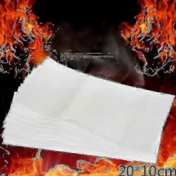 Magisk Lynpapir 30 STK Sceneeffektpapir Øjeblikkelig Flammeeffekt Tryllekunst Rekvisitter til Forestilling Visuelle Effekter 20x10cm 30PCS