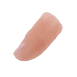 Magisk tommelfinger-trick gummi tæt på forsvinden fremkomst finger hård lille
