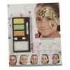 Makeup kit - Forest Princess - 3 color palette - Black pencil - Sponge - Double brush