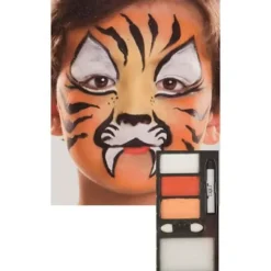 Makeup Kit - MY OTHER ME FUN COMPANY, SL. - Tiger - One size - Black - Child Flerfärgad
