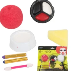 Makeup kit clown nos för halloween makeup för cosplay makeup