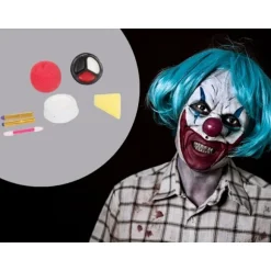Makeup kit clown nos för halloween makeup för cosplay makeup