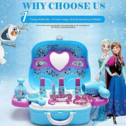 Makeupsæt Makeupsæt Legetøj Til Børn Pige Frozen Makeuptaske