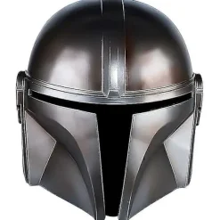 Mandalorian Hjelm Fuld Hoved Latex Maske Film Cosplay Kostume Halloween Rekvisitter til Voksne Børn-Perfekt
