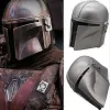 Mandalorian Hjelm Star Wars Boba Fett Voksen Cosplay Rekvisitter Hjelme