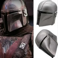 Mandalorian Hjelm Star Wars Boba Fett Voksen Cosplay Rekvisitter Hjelme