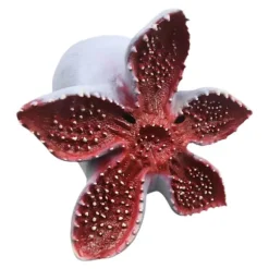 Mandspisende blomstermaske, sjovt ansigt, mærkelig historie, Halloween maskebal, Stranger Things maske carnivorous plant