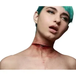 Maquillage FXs - Disfrazzes - Latex Halskær - Halloween - Karneval - Unisex