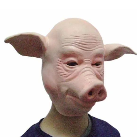 Mardi Gras Maske Gris Maske Gummi Kostume Fuld Maske Kostume Fancy
