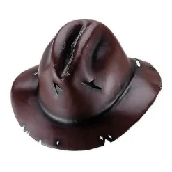 Mardrøm på Elm Street Freddy Jason Hovedbeklædning Horror Fest Cosplay Spøgelsesrekvisit Hat