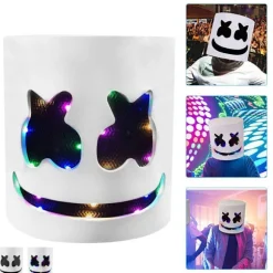 Marshmello DJ-maske Halloween Cosplay-maske