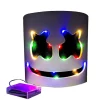 /#/Marshmello LED-maske DJ Cosplay-hjelm Marshmello-kostumemaske Lig/#/