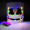 Marshmellow DJ lysende maske bar atmosfære rekvisitter