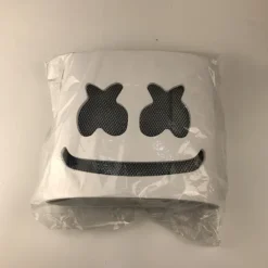 Marshmellow DJ lysende maske bar atmosfære rekvisit