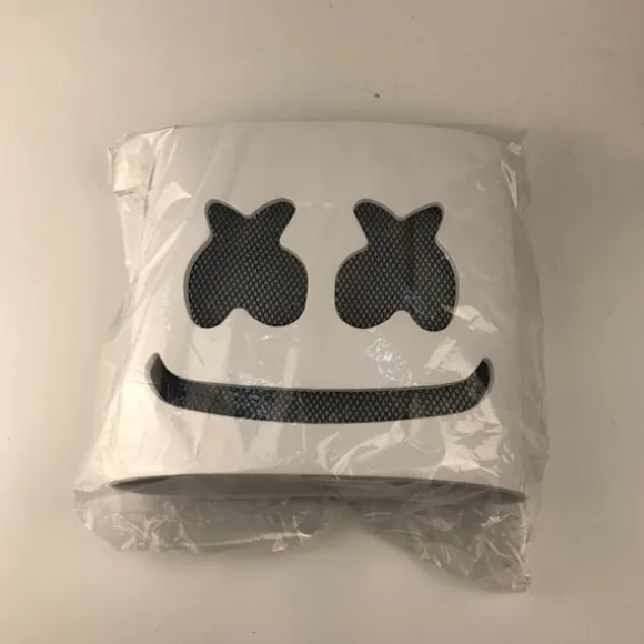 Marshmellow DJ lysende maske bar atmosfære rekvisit
