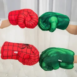 Marvel Figur Boksehandsker Spiderman Superhelt Cosplay Handsker zy W Hulk A Hulk A Right Hand