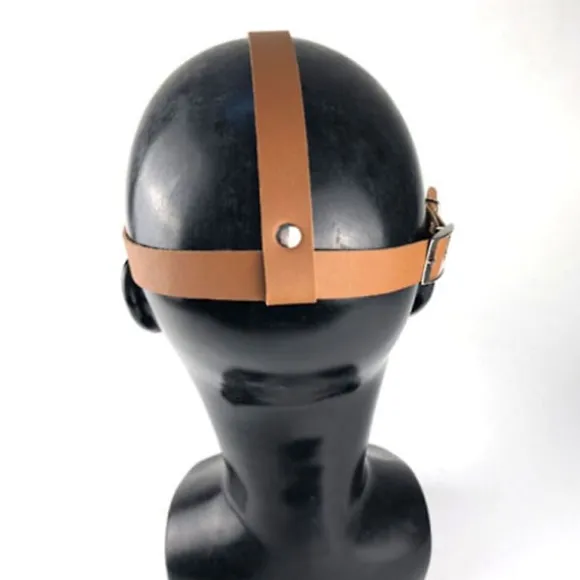 Maske Halloween kostume fugl lang næse næb Pu læder Steampunk