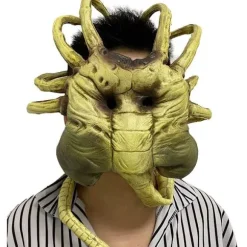 Maske Legetøj Ansigt Alien Latex Masker Cosplay Kostume Halloween Pa,ZQKLA