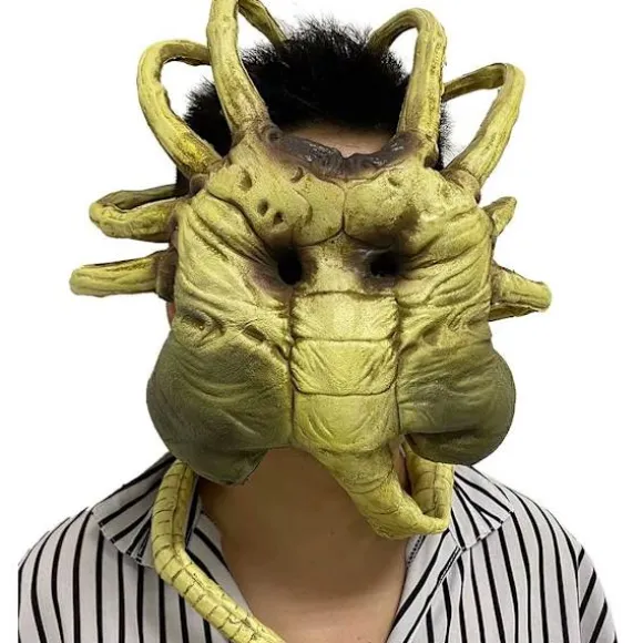 Maske Legetøj Ansigt Alien Latex Masker Cosplay Kostume Halloween Pa,ZQKLA