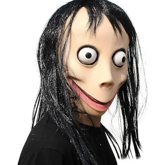 Maske til fest, rædsel, latex, helhovedmaske—yux