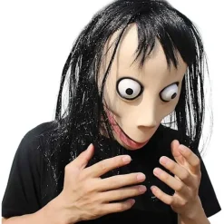 Maske til fest, rædsel, latex, helhovedmaske—yux
