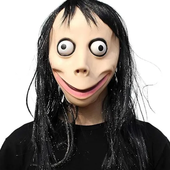 Maske til fest, rædsel, latex, helhovedmaske—yux