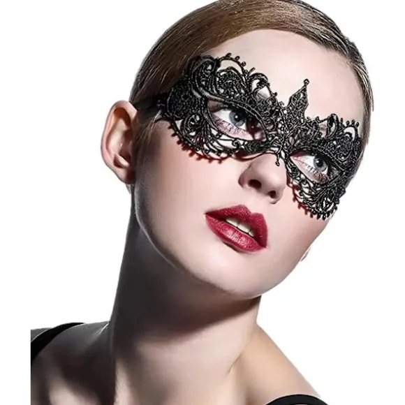 Maske Ulv Kvinde blonde (Maske A)