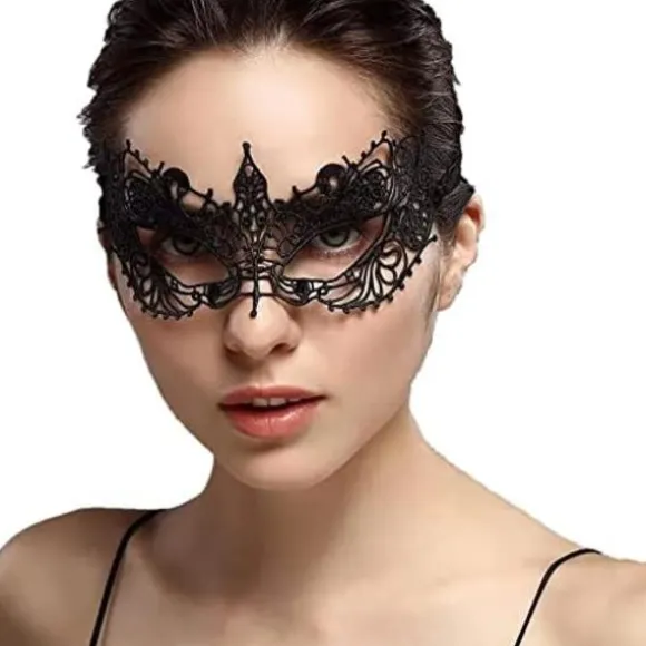 Maske Ulv Kvinde blonde (Maske A)
