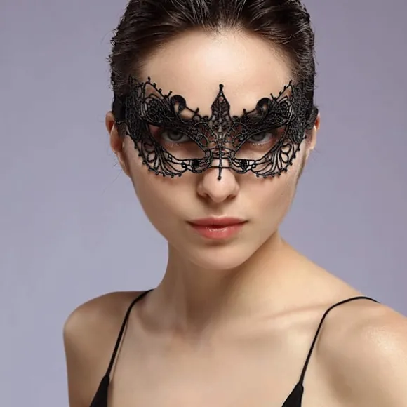 Maske Ulv Kvinde blonde (Maske A)