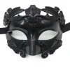 Maskebal Maske Romersk Græsk Herremaske Venetiansk Maske Halloween Julemaske til Fest Mardi Gras Bryllup Karneval