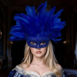 Maskerade maske - Karneval og Halloween hovedbeklædning til kvinder - Maskeradefesttilbehør