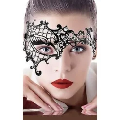 Maskerademaske til kvinder Metal Venetiansk Cosplay Maskerade Maskeret Ball Fancy Party