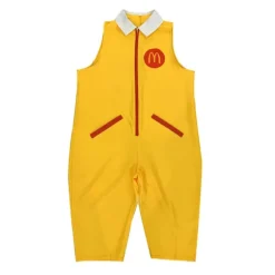 McDonald Cosplay Kostume Ronald Fancy Kjole Sutra Klovn Karakter Voksen Halloween Fest Sjovt Kostume Scenetøj Paryk M-FY M,CJY M M en-US