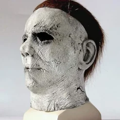 Michael Myers Halloween Masker Kostym Cosplay Latex